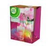 AIRWICK Multicolor KVĚTY STŘEDOMOŘÍ, duhová svíčka s vůní duhové květy středomoří, 155g